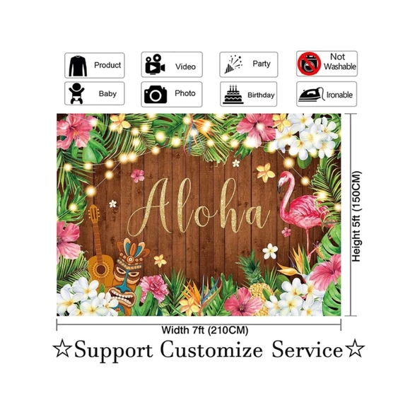 Aloha background (🌵FOR BUNDLES ONLY) - Picture 2 of 3